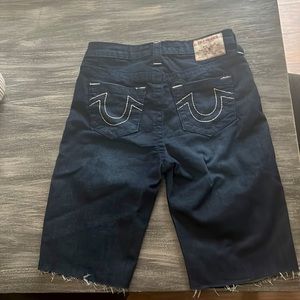 True religion Jean shorts